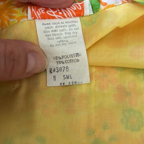 Lilly Pulitzer Vintage “The Lilly” Floral Print Wrap Skirt with Patch Pocket - Picture 13 of 13